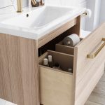 Bathroom sink and cabinet
